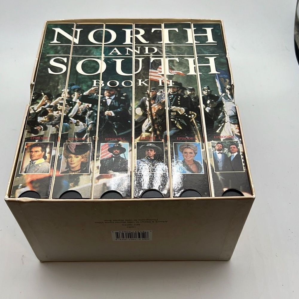 North and South - Book 2 (Used, VHS, 1993, 6-Tape Set)‎